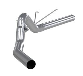 mbrp 2010 dodge 2500/3500 cummins 6.7l filter back p series exhaust system s6130p - image