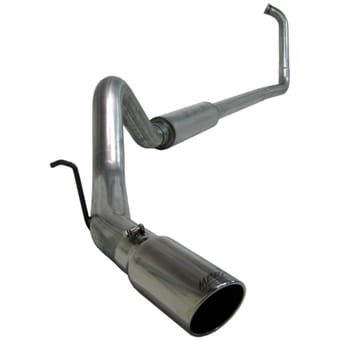 mbrp 2003-2007 ford f350/450/550 6.0l cab & chassis cab & chassis turbo back single side off road s6240al - image
