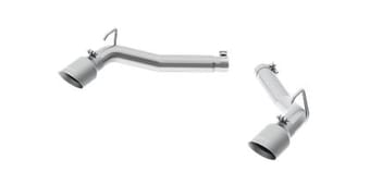 mbrp 2010-2015 chevrolet camaro v8 6.2l 3in alum axle back muffler delete s7019al - image