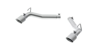 mbrp 2010-2015 chevrolet camaro v6 3.6l 3in t304 axle back muffler delete s7021304 - image