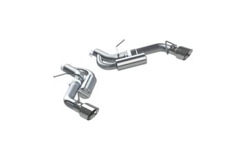 mbrp 16-19 chevrolet camaro ss dual rear exit axle back w/ 4.5in od tips - t409 (non npp models) s7034409 - image