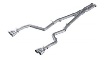 mbrp 15-16 dodge challenger 5.7l hemi cat back dual split rear s7116al - image