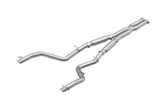mbrp 15-16 dodge charger 5.7l cat back t304 exhaust system s7119304 - image