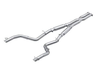 mbrp 15-16 dodge charger 5.7l cat back alum exhaust system s7119al - image