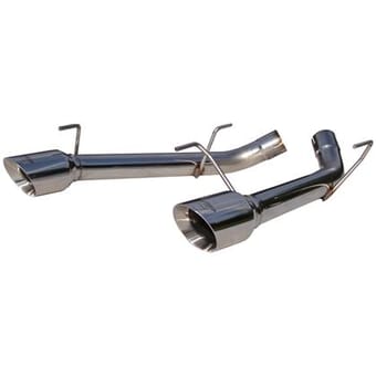 mbrp 2005-2009 ford mustang gt dual axle back muffler delete s7202304 - image