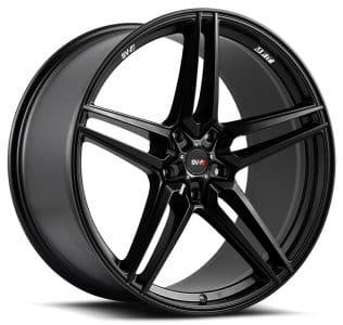 (huge savings) 22x9 savini sv-f3 matte black (flow form) (custom) - image