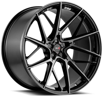 Savini SV-F6 Gloss Black w/ Double Dark Tint