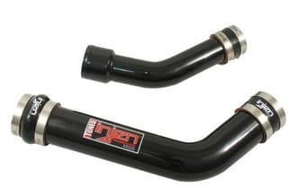 injen 2009-11 lancer ralliart 2.0l turbo black upper intercooler pipe kit ses1837icpblk - image