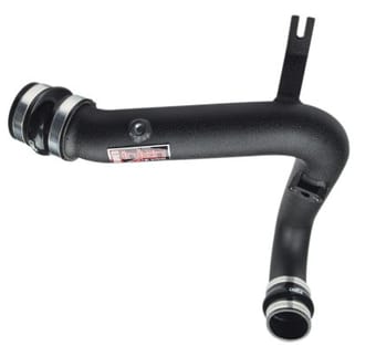 injen 15-17 volkswagen gti (mk7) 2.0l turbo tsi aluminum intercooler piping kit - black ses3078icpblk - image