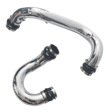 injen 18-19 audi s4/s5 (b9) v6 3.0l turbo polished intercooler piping ses3082icp - image