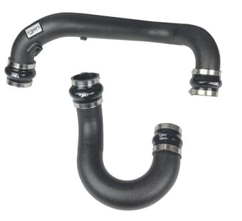 injen 18-19 audi s4/s5 (b9) v6 3.0l turbo wrinkle black intercooler piping ses3082icpwb - image