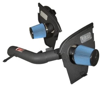 injen 2015 m3/m4 3.0l twin turbo polished short ram 2pc. intake system w/ mr technology sp1116p - image
