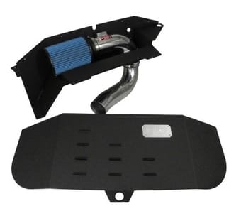 injen 12-16 bmw 328i f30 n20/n26 2.0l (t) 4cyl wrinkle black short ram intake w/ mr tech & air box sp1122wb - image