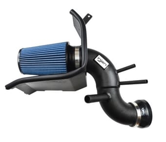 injen 2018+ kia stinger 2.0l turbo l4 short ram tuned intake system w/ supernano web dry air filter sp1355wb - image