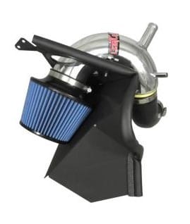 injen 13-14 hyundai genesis coupe 2.0l 4cyl turbo gdi polished short ram intake w/ heat shield sp1387p - image