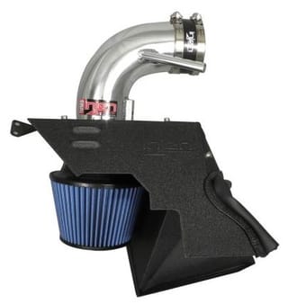 injen 2013+ hyundai genesis coupe (3.8l only) v6 polished short ram intake w/ heat shield & cover sp1392p - image