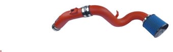 injen 2016 honda civic 1.5l turbo 4cyl wrinkle red cold air intake w/mr tech sp1573wr - image