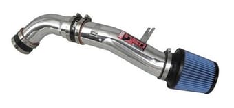 injen 2015 mitsubishi lancer 2.4l 5spd w/o xenon headlights polished cold air intake sp1810p - image