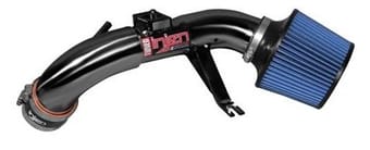 injen 08-13 lancer/outlander sport 2.0l 4 cyl. black short ram intake w/ mr tech/air fusion sp1832blk - image