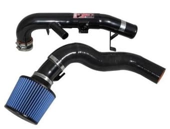 injen 2009 lancer ralliart 2.0l turbo 4 cyl. (will not fit vehicles with fog lights) black cold air sp1837blk - image