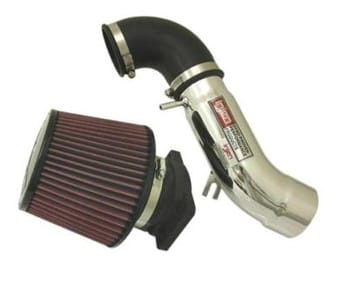 injen 00-05 eclipse / 00-03 galant / 01-04 sebring / 01-04 stratus 3.0l v6 polished short ram intake sp1845p - image