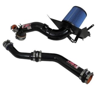 injen 2008-14 mitsubishi evo x 2.0l 4cyl black short ram intake sp1899blk - image
