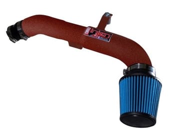 injen 16-17 nissan juke 1.6l wrinkle red short ram intake sp1903wr - image