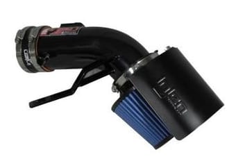injen 09-12 maxima v6 3.5l black short ram intake w/ mr tech/air fusion/heat shield w/ brackets sp1947blk - image