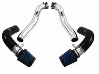 injen 07-08 350z 3.5l v6 polished cold air intake sp1987p - image