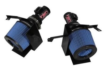 injen 07-08 350z 3.5l v6 air fusion and air horns black short ram intake sp1988blk - image