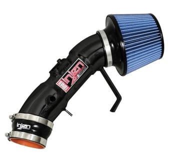 injen 11 toyota camry 3.5l v6 black tuned air intake w/ air fusion/mr tech/web nano filter sp2033blk - image