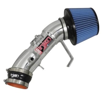 injen 11 toyota camry 3.5l v6 polished tuned air intake w/ air fusion/mr tech/web nano filter sp2033p - image