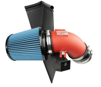 injen 2020 toyota supra l6-3.0l turbo (a90) sp cold air intake system - wrinkle red sp2300wr - image