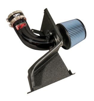 injen 10-14 vw golf 2.0l turbo diesel black tuned air intake w/ mr tech & super filter sp3009blk - image