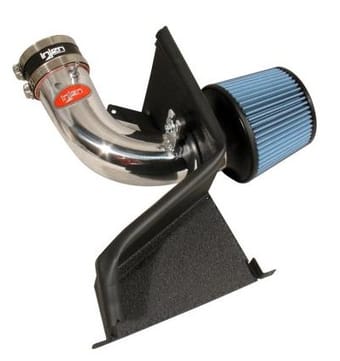 injen 10-14 vw golf 2.0l turbo diesel polished tuned air intake w/ mr tech&super filter sp3009p - image