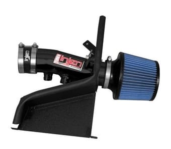 injen 12 vw golf mk6 2.5l 5cyl black short ram intake w/ mr tech/heat shield sp3028blk - image