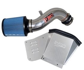 injen 2015 audi b8/s4 3.0l tfsi supercharged polished short ram intake w/mr technology & heat shield sp3081p - image