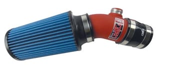 injen 17-20 audi a3 l4 2.0t (fwd & maf vehicles only) wrinkle red sp short ram intake sp3089wr - image