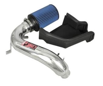 injen 12-13 fiat 500 abarth 1.4l(t) polished short ram intake w/ mr tech & heat shield sp5021p - image