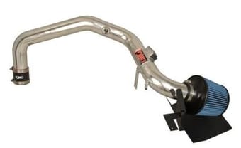 injen 14 ford fiesta st 1.6l turbo 4cyl polished short ram intake w/mr tech sp9016p - image