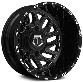 TIS Off-Road 544BM Gloss Black Milled Outer