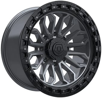 20x10 tis off-road 556ab satin anthracite w/ black bead ring (8-lug) 8x180 -20mm - image