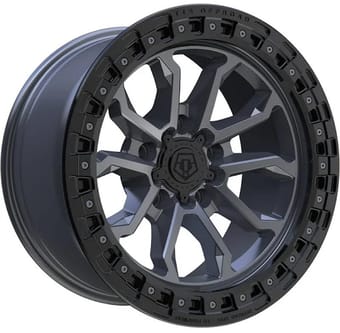 TIS Off-Road 556AB Satin Anthracite w/ Black Bead Ring