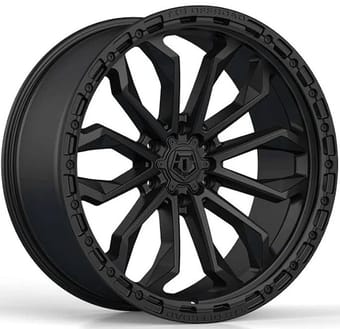 22x10 tis off-road 556sb satin black (6-lug) 6x5.5/139.7 10mm - image