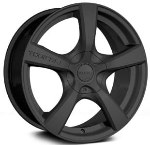 (clearance - no returns) 16x7 touren tr9 matte black 5x112 5x120 42mm - image