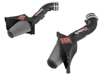 afe takeda stage-2 intake system pro dry s infiniti q50 14-15 v6-3.7l tr-3019b-d - image