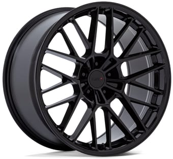 20x9 tsw tw001 daytona gloss black (flow formed) 5x112 27mm - image