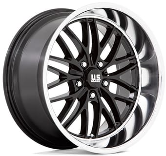 US Mags U138 Santa Cruz Gloss Black w/ Diamond Cut Lip