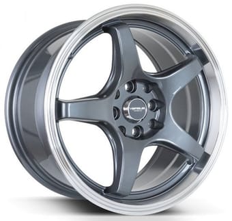 Versus VS005 Gunmetal w/ Machined Lip