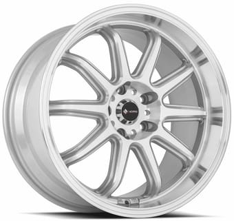 17x8 vors sp2 silver machined 5x114.3/4.5 35mm - image